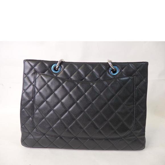 Chanel Caviar Skin Tote Black GST Bag - Picture 1 of 8